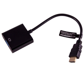 Esperanza adapter konwerter z HDMI na VGA, HDMI-A (męski) - VGA (damski) na kablu