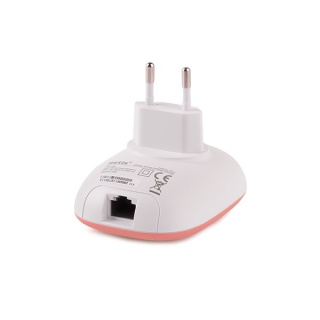 Netis E1+ Extender repeater sieci Wifi N300 różowy