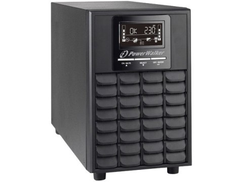 UPS POWERWALKER ON-LINE 1/1 FAZY 1500VA CG PF1 USB/RS-232, 4X IEC C13, EPO, WOLNOSTOJĄCY