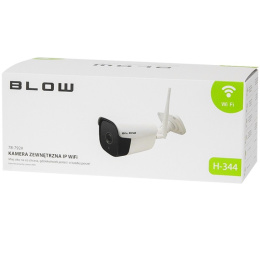 Blow H-344 kamera zewnętrzna IP WiFi 2,0MP 1080P FullHD IP66 tubowa wbudowany slot kart SD głośnik mikrofon