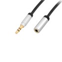 Blow Premium Series przewód, kabel przedłużacz JACK-JACK 3,5mm stereo (wtyk-gniazdo) 2.5M