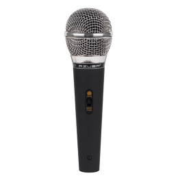 Azusa mikrofon dynamiczny estradowy, karaoke + etui i kabel XLR - JACK 6.3mm DM-525