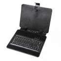 Quer Etui, pokrowiec uniwersalny do tabletów 9.7" z klawiaturą, micro USB