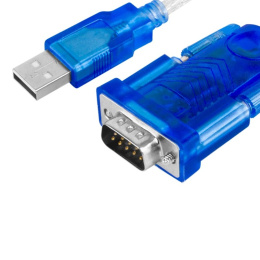 Konwerter adapter kabel przewód USB 2.0 - RS232 (DB9M)