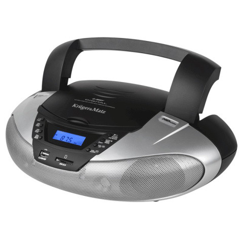 KrugerMatz KM3902 Boombox z CD, SD, USB, radio FM