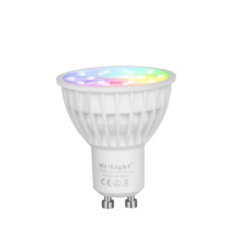 Mi-Light żarówka lampa LED RGB+CCT 4W GU10 2700K - 6500K 280LM MR16
