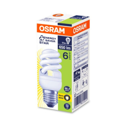 Osram Dulux Twist Świetlówka kompaktowa 12W E27 2700K 650LM spirala ciepło biała