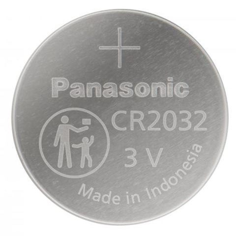 Panasonic Lithium Power CR2032, Bateria Panasonic 3V, CR2032