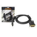 Lexton przewód, kabel DVI-HDMI (wtyk-wtyk) prosty 3M