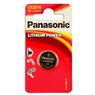 Panasonic Lithium Power CR2016, 3V DL2016 BR2016 KCR2016