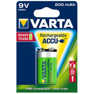 Varta Akumulator bateria 6F22 9V 200 mAh