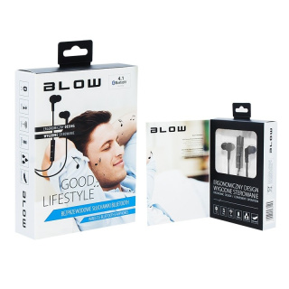 BLOW Słuchawki douszne Bluetooth 4.1 czarne