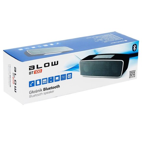 Blow BT100 Głośnik Bluetooth 2x3W FM mikrofon AUX