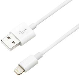 Blow kabel, przewód iPhone 5/6/7 certyfikowany MFI 1M, biały