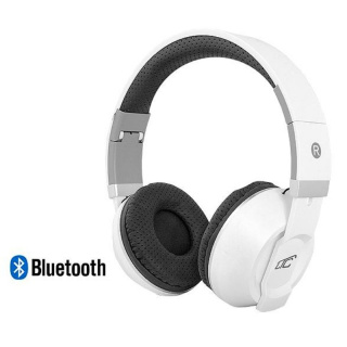 LTC Mizzo słuchawki nauszne, nagłowne białe Bluetooth 2.1 + EDR LXBT1000