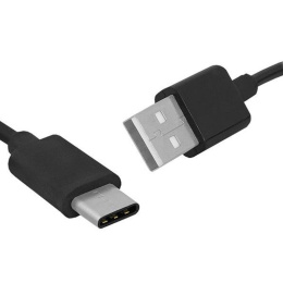 LTC przewód USB 2.0, kabel wtyk USB typ A - wtyk USB typ C czarny 1,5m