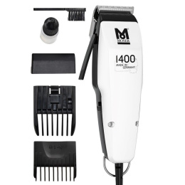 Moser 1400-0310 white, maszynka do włosów sieciowa, strzyżarka przewodowa, biała
