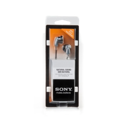 Sony słuchawki douszne stereo MP3 czarne MDR-E820LP