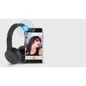 Kruger&Matz słuchawki bezprzewodowe nauszne czarne Bluetooth 4.0 KM0616