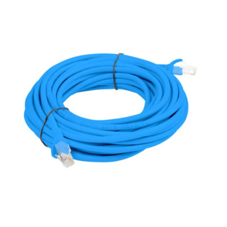 Lanberg Przewód internetowy, niebieski patchcord 5M RJ45 kat. 5E