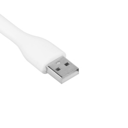 Quer lampka na USB 1.2W biała