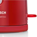 Bosch TWK3A014 czajnik elektryczny, bezprzewodowy 1.7L, 2400W, czerwony