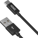 Yenkee YCU 302BK przewód, kabel USB 2.0 A - typ C do 3A, 2m, czarny