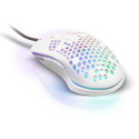 Yenkee YMS3030WH Mysz gamingowa dla gracza lekka RGB biała