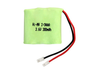 Akumulator 3,6V 2/3AAA Ni-MH 300mAh