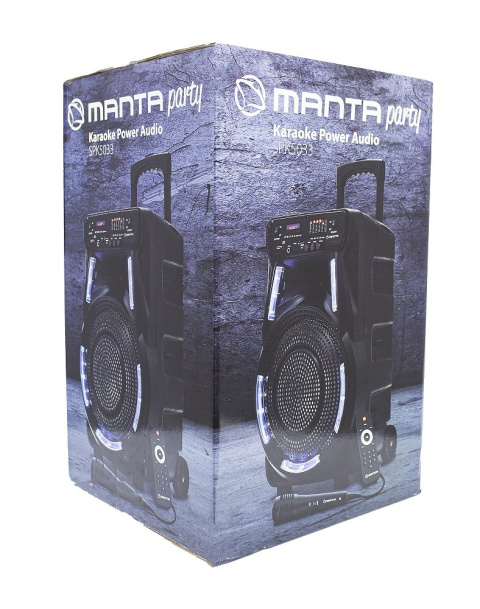 Manta SPK5033 Głośnik bluetooth Power Audio 40W z mikrofonem