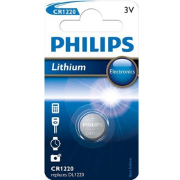 Bateria litowa CR1220 3V pastylka Philips Lithium