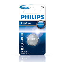 Philips Lithium CR2025 Bateria 3V