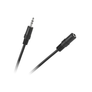 Przewód, kabel Jack 3,5 wtyk - gniazdo, przedłużacz mini jack 3,5mm, 5M