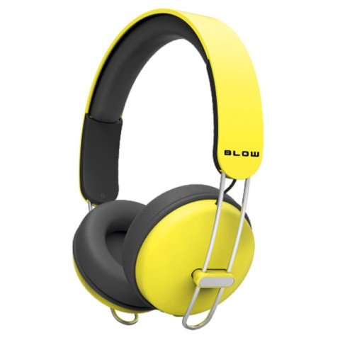 Blow słuchawki nauszne, nagłowne HDX 200 żółte
