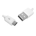 LTC przewód USB 2.0, kabel USB typ A - micro USB 1,5m biały