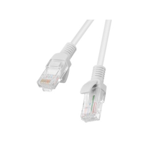 Lanberg przewód, kabel internetowy, szary patchcord 1,5M RJ45 kat. 6