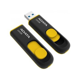 Adata UV128 pendrive 32GB, USB 3.2 Gen 1, USB 3.0 czarno-żółty