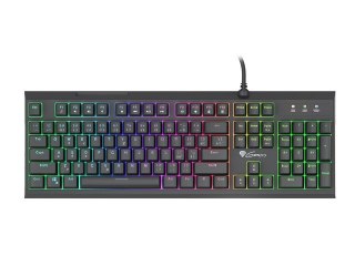 KLAWIATURA DLA GRACZY GENESIS THOR 210 RGB CZ/SK HYBRYDOWA PODŚWIETLENIE RGB