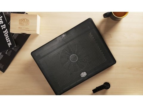 PODSTAWKA CHŁODZĄCA POD LAPTOPA COOLER MASTER NOTEPAL L2 (USB 2.0, DO 17", 1X 160MM NIEBIESKI LED)