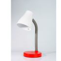 Volteno lampa biurkowa nocna z regulacją kąta nachylenia E27 czerwona