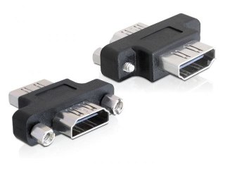 ADAPTER HDMI(F)->HDMI(F) BECZKA CZARNY DELOCK