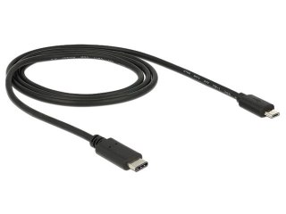 KABEL USB-C(M)->USB MICRO(M) 2.0 1M CZARNY DELOCK