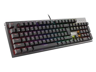 KLAWIATURA DLA GRACZY GENESIS THOR 300 RGB US LAYOUT MECHANICZNA PODŚWIETLENIE RGB BROWN SWITCH OPRO