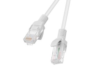 PATCHCORD KAT.5E UTP 0.25M SZARY FLUKE PASSED LANBERG