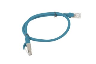 PATCHCORD KAT.5E UTP 0.5M NIEBIESKI FLUKE PASSED LANBERG