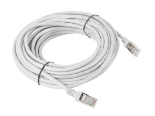 PATCHCORD KAT.5E UTP 10M SZARY FLUKE PASSED LANBERG