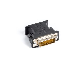 ADAPTER DVI-I(M)(24+5) DUAL LINK->VGA(F) CZARNY LANBERG