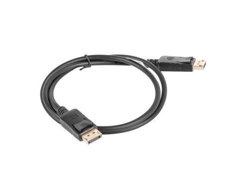 KABEL DISPLAYPORT M/M 19 PIN V1.2 1M 4K CZARNY LANBERG