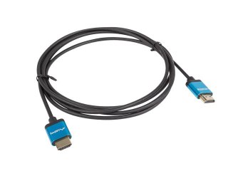 KABEL HDMI M/M V2.0 0.5M 4K CZARNY SLIM LANBERG