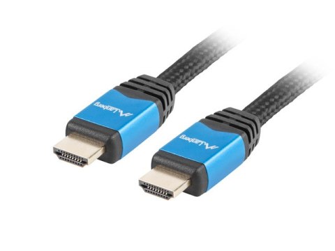 KABEL HDMI M/M V2.0 1.8M PEŁNA MIEDŹ CZARNY PREMIUM LANBERG